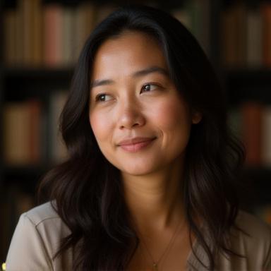 Larawan ni Sophia Garcia, Head ng Koleksyon ng Libro ng TalaReads